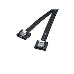 Akasa Super Slim Cable SATA ver 3 - 6Gb/s - 50cm - Coloris Noir Super Slim Cable SATA ver 3 - 6Gb/s - 50cm - Coloris Noir