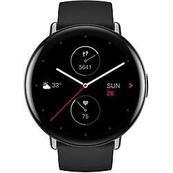 Montre Connectée Amazfit ZEPP-E-Round - Bracelet Fluoroélastomère Onyx Black