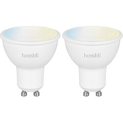 Hombli Spot connecté CCT 4,5 W 1+1 Free