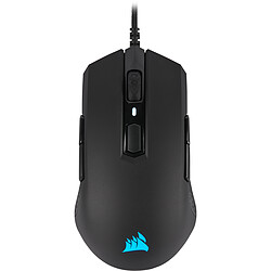 Corsair M55 RGB PRO - optique Souris gamer - filaire - ambidextre - rétro-éclairage RGB - 12400 DPI - Noire