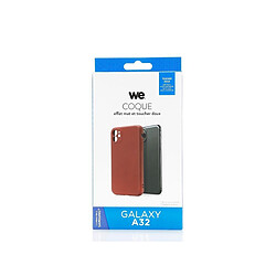 Acheter WE Coque de protection ulta-fine et souple pour smartphone SAMSUNG GALAXY A32. Douce au toucher. Protège des chocs. Bordeaux