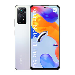 Xiaomi Note 11 Pro 5G - 6/128 Go - Blanc Smartphone 6,67'' AMOLED FHD+ 120Hz - Processeur  Snapdragon 695 5G- Stockage 128Go - RAM 6Go - Photo 108Mpx - Batterie 5000mAh - Android 11