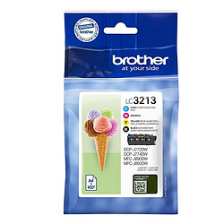 Brother LC3213VAL pack de 4 cartouches d'encre noir/cyan/magenta/jaune authentiques