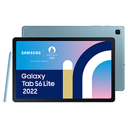 Samsung Galaxy Tab S6 Lite - 64 Go - Wifi - Angora Blue Tablette 10.4" WUXGA+ (2000x1200) - WiFi - Exynos 9611 Octo-Core - 64 Go - RAM 4 Go - Stylet S Pen inclus - Dolby Atmos - Android 10