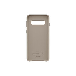 Acheter Samsung Coque Cuir Galaxy S10 - Gris