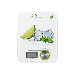 Balance de cuisine Little balance Kinetic Flower Citron Ice Balance de cuisine Little balance Kinetic Flower Citron Ice - Ecran LCD - Bouton ergonomique