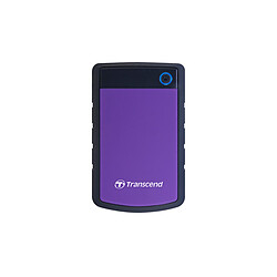 Transcend StoreJet 25h3P 2 To - 2,5" USB 3.0 Violet