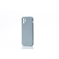 WE Coque de protection ulta-fine et souple pour smartphone APPLE iPhone 12. Douce au toucher. Protège des chocs et rayures. Gris