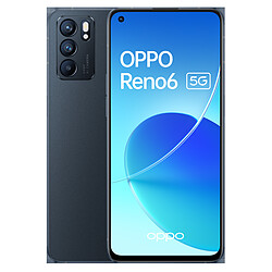 OPPO Reno6 - 5G - 8/128 Go - Noir Stellaire