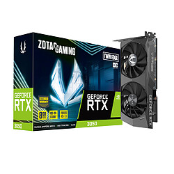 ZOTAC GAMING GeForce RTX 3050 TWIN EDGE OC ZOTAC GAMING GeForce RTX 3050 TWIN EDGE OC - 8 Go GDDR6 - HDMI/Tri DisplayPort - PCI Express (NVIDIA GeForce RTX 3050)