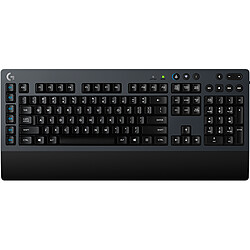 Logitech G G613 - Mécanique Clavier gamer - Switches Romer-G tactiles - AZERTY - Connexion sans fil Bluetooth ou 2,4 GHz avec récepteur USB - Gris