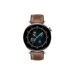 Huawei Watch 3 Classic - Bracelet en Cuir - Marron