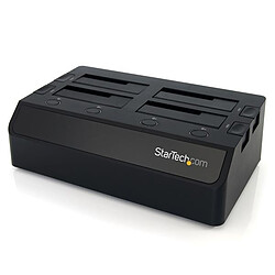 StarTech.com Station d'accueil USB 3.0 pour 4 disques durs SATA 