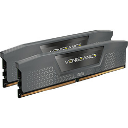 Corsair Vengeance RGB DDR5 32 Go (2 x 16 Go) 6000 MHz CL36 - Gris