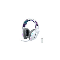 Casque Gaming - Sans fil - LOGITECH G - G733 LIGHTSPEED - Blanc Logitech G733 Lightspeed Blanc