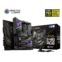 MSI MEG Z490 ACE Carte mère ATX - Socket INTEL LGA 1200 - Chipset INTEL Z490