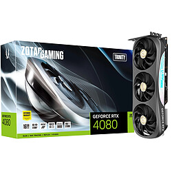 ZOTAC GeForce RTX 4080 TRINITY - 16 Go DLSS 3  - 16 Go GDDR6X - HDMI/3x Display Port - PCI Express 4.0 16x 