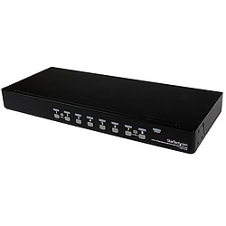 Startech Commutateur KVM PS/2 USB 8 ports 1U empilables sur rack avec OSD