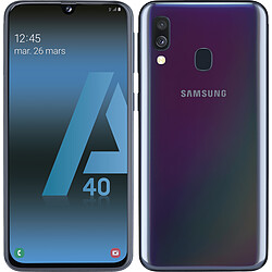 Samsung Galaxy A40 - 64 Go - Noir