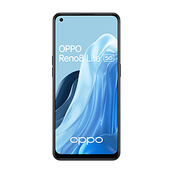 OPPO Reno8 Lite - 5G - 8/128 Go - Noir cosmique