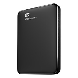 Western Digital WD ELEMENTS 4 To - 2.5'' USB 2.0 - Noir Disque Dur Externe - USB 2.0 2.5''