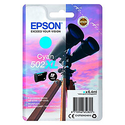 Epson 502XL - Cartouche haute capacité couleur Cyan pour imprimante jet d'encre