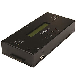 StarTech.com Duplicateur et effaceur autonome 1:1 pour disques durs SATA et SAS de 2,5''/3,5''