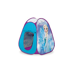 Disney FROZEN - Tente POP UP La Reine des Neiges L 85 x l 85 x H 95 cm - Bleu