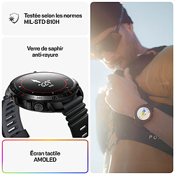 Acheter Montre Connectée Mixte POLAR 900110286 Grit X2 Pro Black H10 - Bracelet en silicone S-L noir