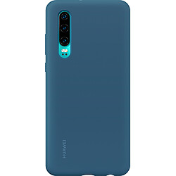 Huawei Coque Silicone P30 - Bleu