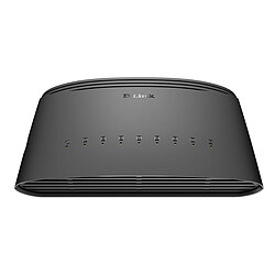 D-Link Switch 8 ports Gigabit - Plastique - DGS-1008D D-LINK SWITCH 8 PORTS 10/100/1000 MBPS NON RACKABLE - NON MANAGEABLE