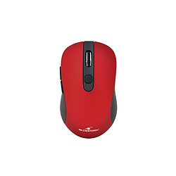 Bluestork M-WL-OFF60-RED - Souris 6 boutons Souris sans fil - 2,4 GHz - 6 boutons - Rouge métallique