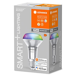 Ledvance Ampoule connectée Smart+ WIFI SPOT R63 60W E27 - Couleur changeante