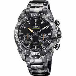 Montre connecté Homme Festina Montres CHRONOBIKE CONNECTED - F20545-1 Bracelet Acier Gris