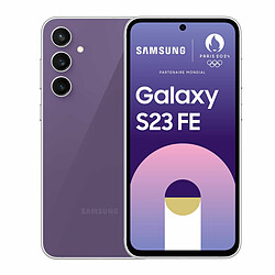 Samsung Galaxy S23 FE - 8/256 Go - Violet Smartphone avec Galaxy AI - 6,4 pouces Full HD+ - Dynamic AMOLED 2X - 120 Hz - 5G - Triple capteur 50 MP - Vid?o 8K