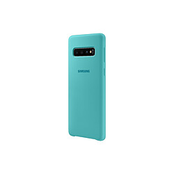 Samsung Coque Silicone Galaxy S10 - Vert