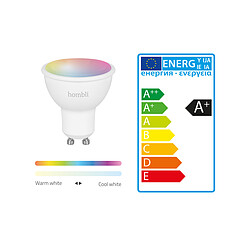 Avis Hombli Spot connecté CCT/RGB 5 W 1+1 Free