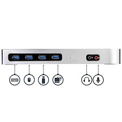 Acheter StarTech.com Station d'accueil PC double affichage 4K - Double HDMI, double DP, ou HDMI et DP 60 Hz - USB-C/USB 3.0