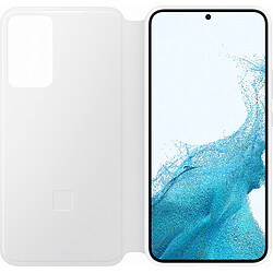 Folio Samsung G S22+ 5G Clear View Cover Blanc Samsung