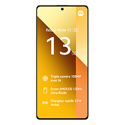 Xiaomi Redmi Note 13 - 5G - 8/256 Go - Blanc