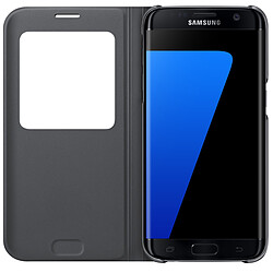 Samsung S View Cover Galaxy S7 Edge - Noir