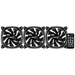 AeroCool Ventilateur Astro 12 Pro (Pack de 3)