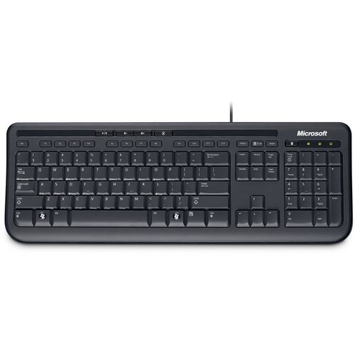 Microsoft Clavier multimedia - Wired Keyboard 600 Black Clavier multimedia - Wired Keyboard 600 Black