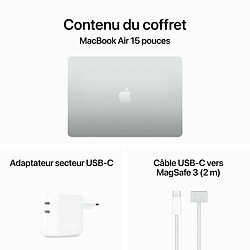 Apple MacBook Air - 8/256 Go - Argent - MRYP3FN/A pas cher