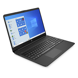 HP Laptop 15s-eq1134nf - Noir 15,6" LCD TN HD -  AMD Athlon Silver 3050U - AMD Radeon Graphics - 4 Go RAM DDR4 2400 MHz - SSD M.2 128 Go - Windows 10 Famille en mode S