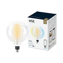 WiZ Ampoule connectée E27 Globe géant vintage Blanc variable Ampoule E27 - Blanc variable - 2700-6500K - Intensité réglable - équivalent 40W