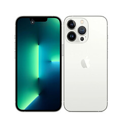 Apple iPhone 13 Pro - 1 To - Argent - sans écouteurs · Reconditionné Smartphone 6,1 Super Retina XDR - ProMotion 6.1 - Puce A15 Bionic - Charge rapide 20W ou plus - Cam?ra Pro 12MP - Mode Cin?matique - iOS 15