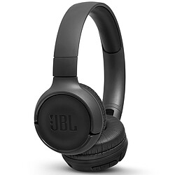 Casque supra-auriculaire sans fil avec micro - JBLT500BTBLK - Noir Casque supra-auriculaire sans fil avec micro - Bluetooth 4.1 - Noir