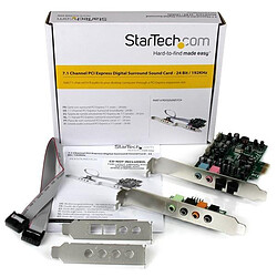 StarTech.com Carte son PCI Express 7.1