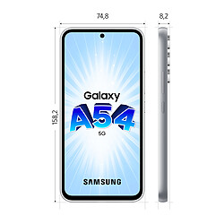 Samsung Galaxy A54 - 5G - 8/128 Go - Blanc pas cher